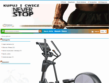 Tablet Screenshot of fitness-sport.pl